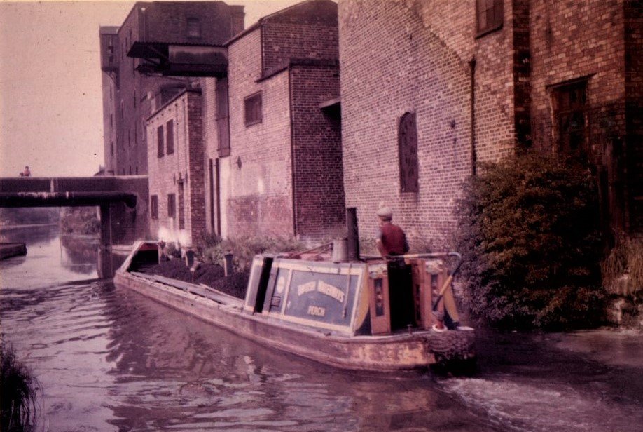 Perch on the Trent & Mersey Canal in Middleport, Stoke-on-Trent, in 1962. Pic by Andrew Boucher