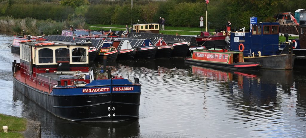 Boats at Acton Bridge Steam Party